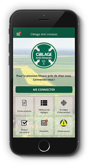 Application mobile de lutte contre les limaces