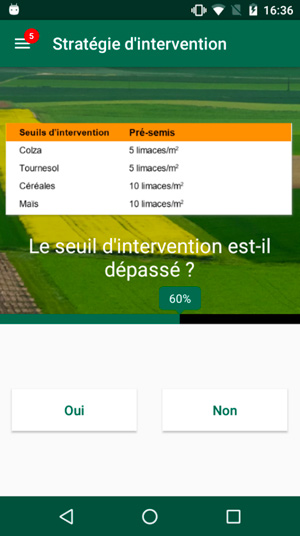 Application ciblage ecran